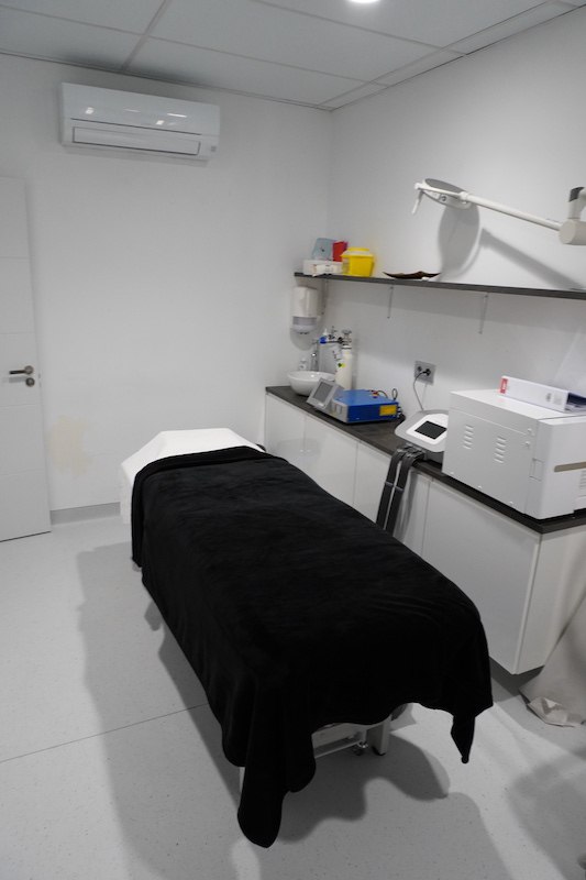 quirofano para pequeñas intervenciones de estética en San Sebastián de los Reyes